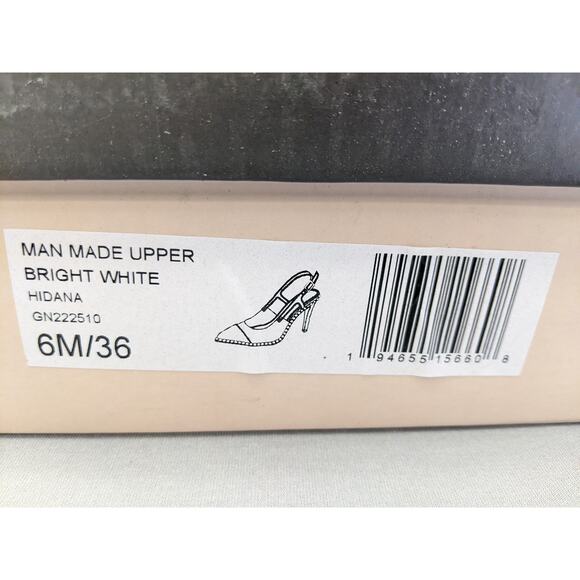 BCBGeneration Women's HIDANA Pump, Bright White, US6 - Picture 10 of 10